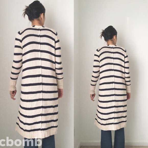 The Hamptons style long knitted cardigan || - Picture 3 of 5